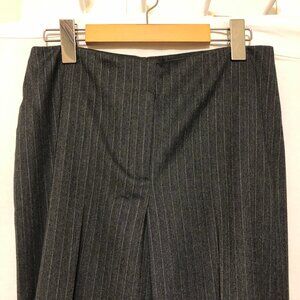 Melanie Lyne Gray Pinstripe Dress Pants